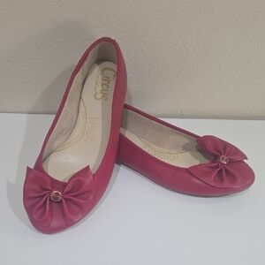 🥀Circus by Sam Edelman Cherry Bow Flats